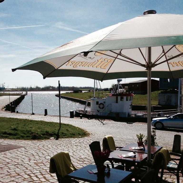 Gasthaus Hafenblick Otel Tönning Dış mekan fotoğraf